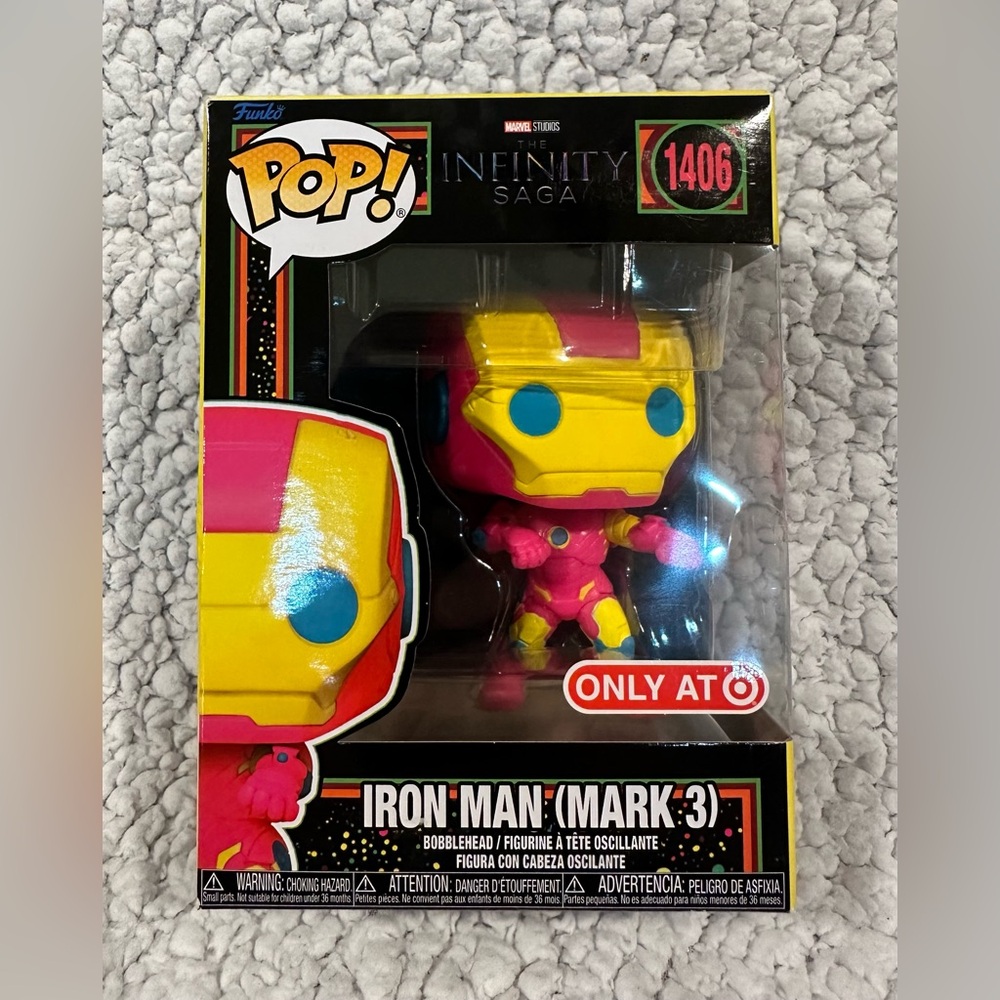 Funko POP! Marvel: Infinity Saga Iron Man (Mark 3) Figure #1406